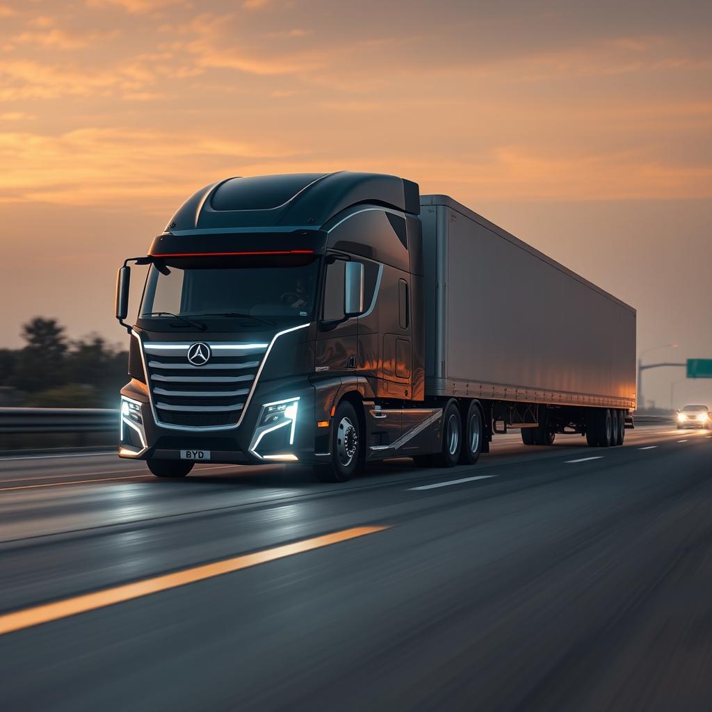 Byd Rolls Out 150000th Commercial Nev The 800hp Q3 Electric Semitruck