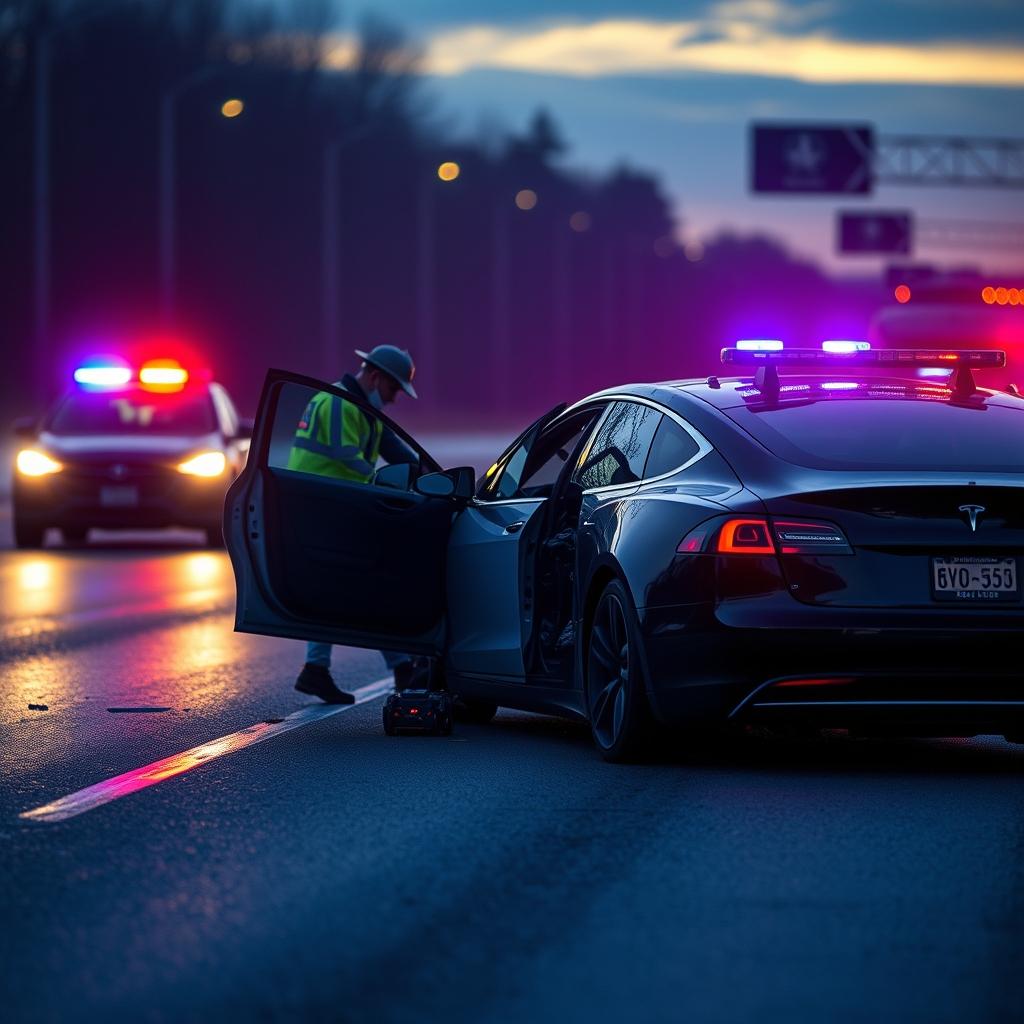 Tesla Driver Admits To Sleeping During FSD Crash That Injured Two California Highway Patrol Officers