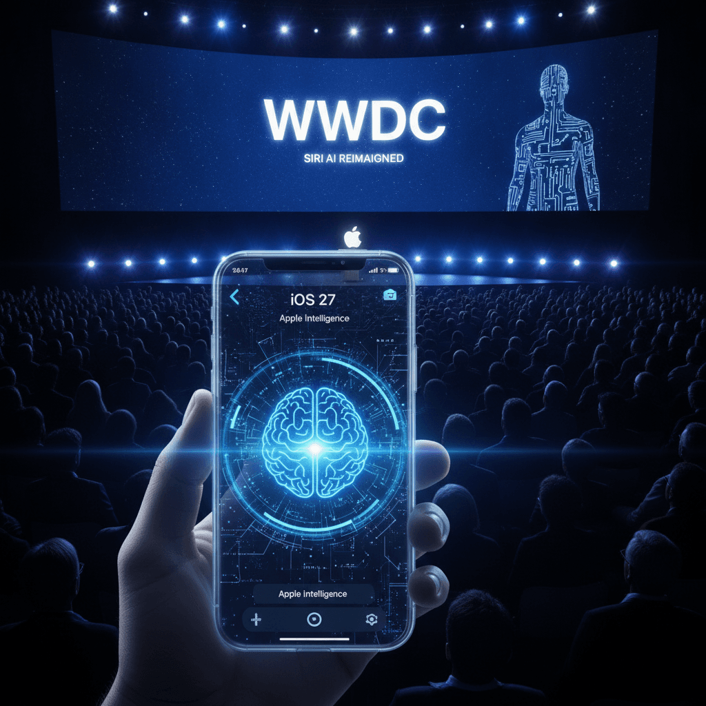 مؤتمر WWDC 2026: آبل تكشف عن تحول جذري في الذكاء الاصطناعي مع سيري، Apple Intelligence، وiOS 27