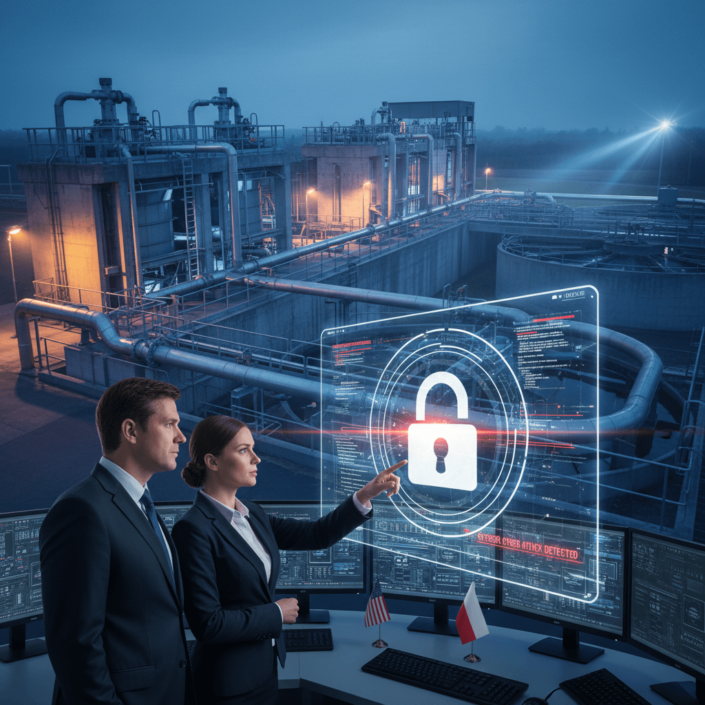 Poland Reports Cyberattacks on Water Treatment Plants, US Faces Similar Threats