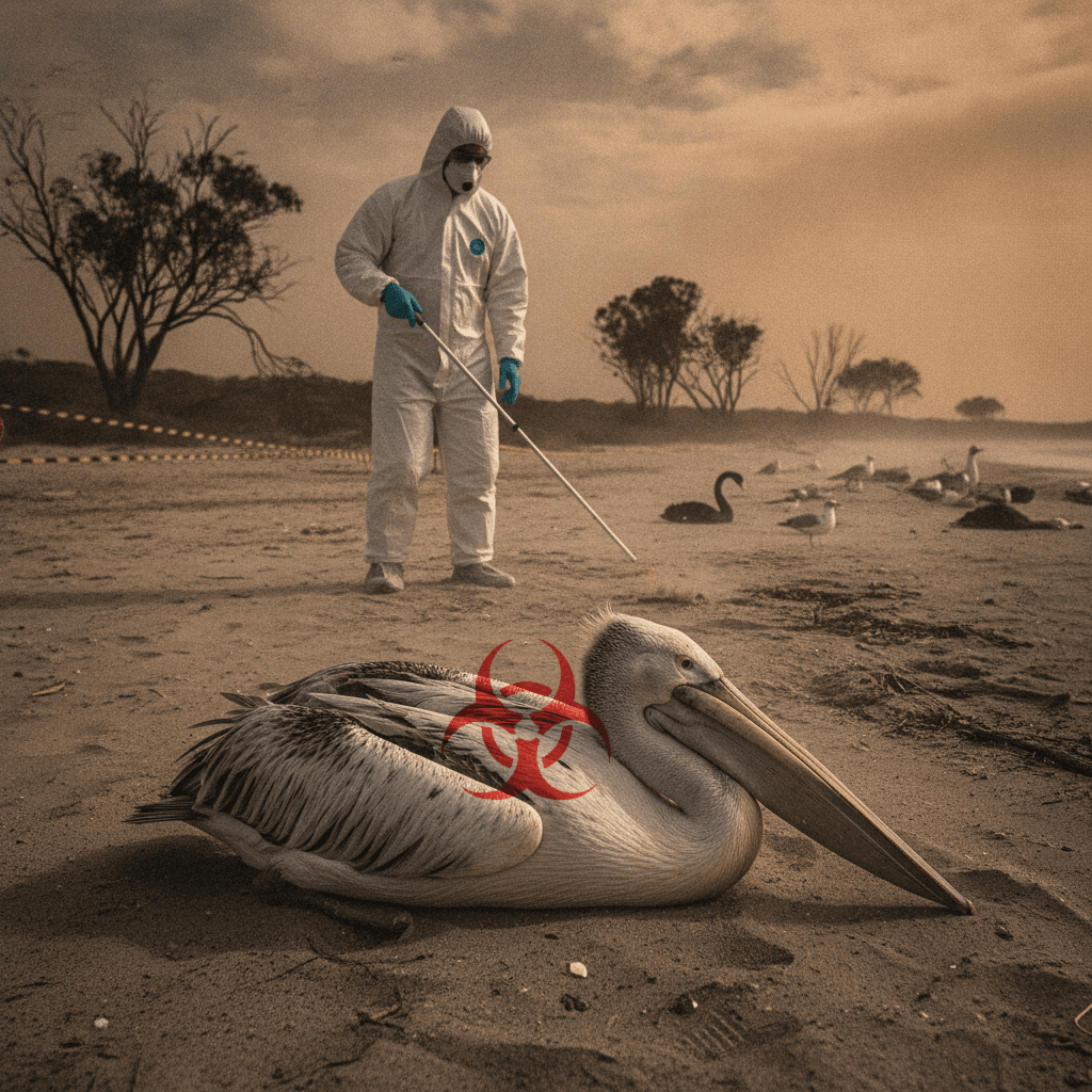 إنفلونزا الطيور H5N1 تكتشف في أستراليا لأول مرة، مهددة الحياة البرية الفريدة