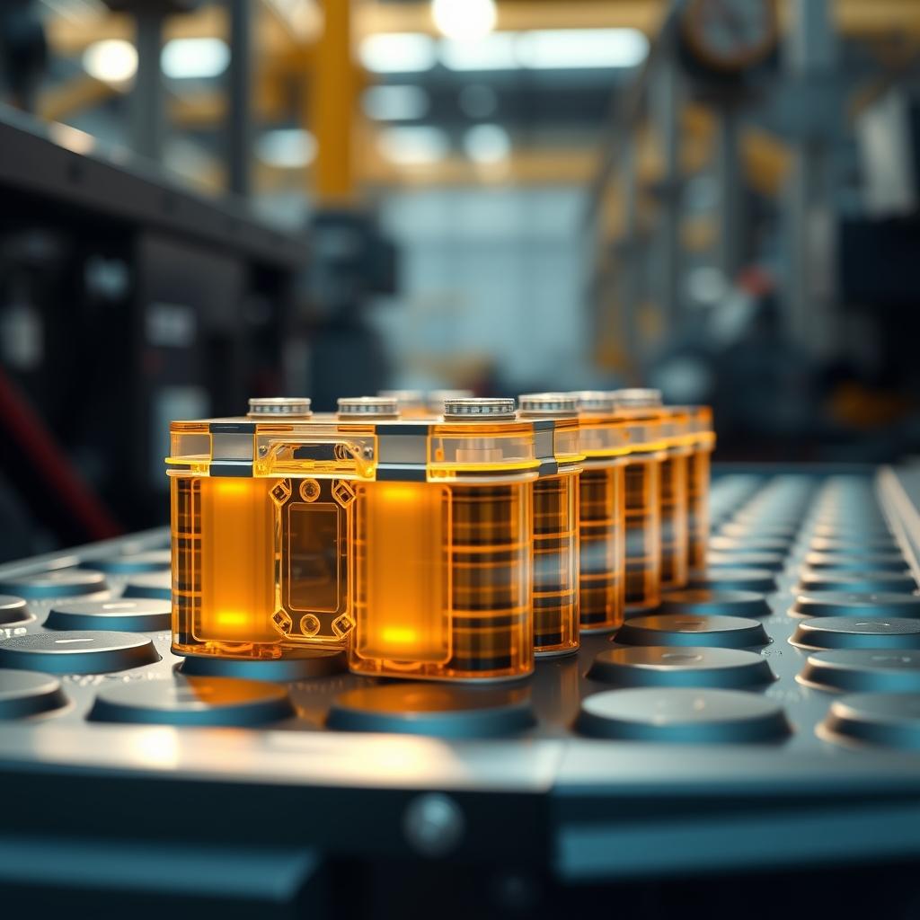 جنرال موتورز تُنتج أول خلايا بطارية LMR بريزمية عالمياً