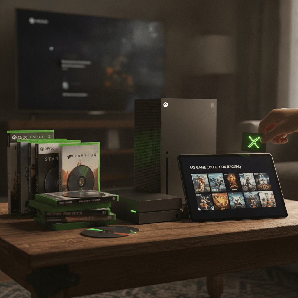 Xbox Tests "Disc-to-Digital" Feature to Digitize Physical Game Collections