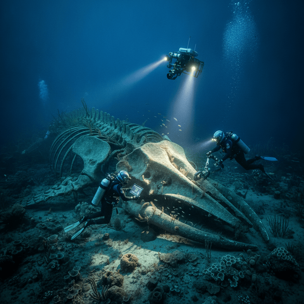 Deep-Sea Whale Graveyard Unveils New Extinct Species 7km Below Surface