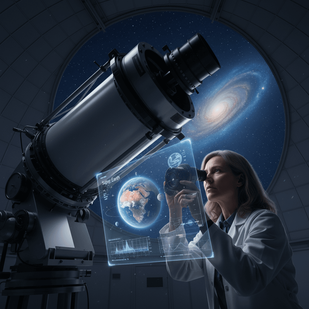Astronomers Unveil Surface Secrets of Nearby Super-Earth LHS 3844 b
