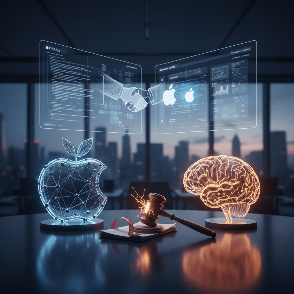 OpenAI تستعد لاتخاذ إجراءات قانونية ضد Apple بسبب تكامل ChatGPT الفاشل