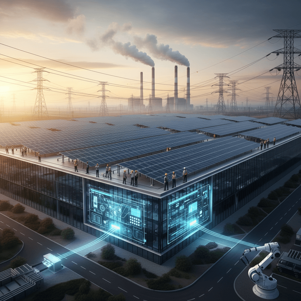 Solar to Dominate Global Energy by 2035, Yet AI Data Centers Sustain Fossil Fuel Demand