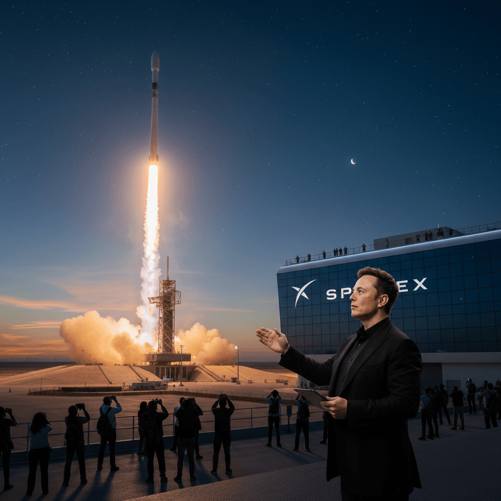 الطرح العام لـ SpaceX يكشف إيلون ماسك كأصل وعامل خطر رئيسي