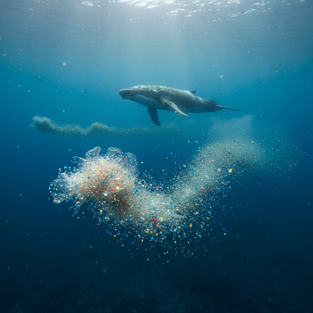 Microplastics' Hidden Threat: Impact on Ocean Carbon Uptake and Climate Change
