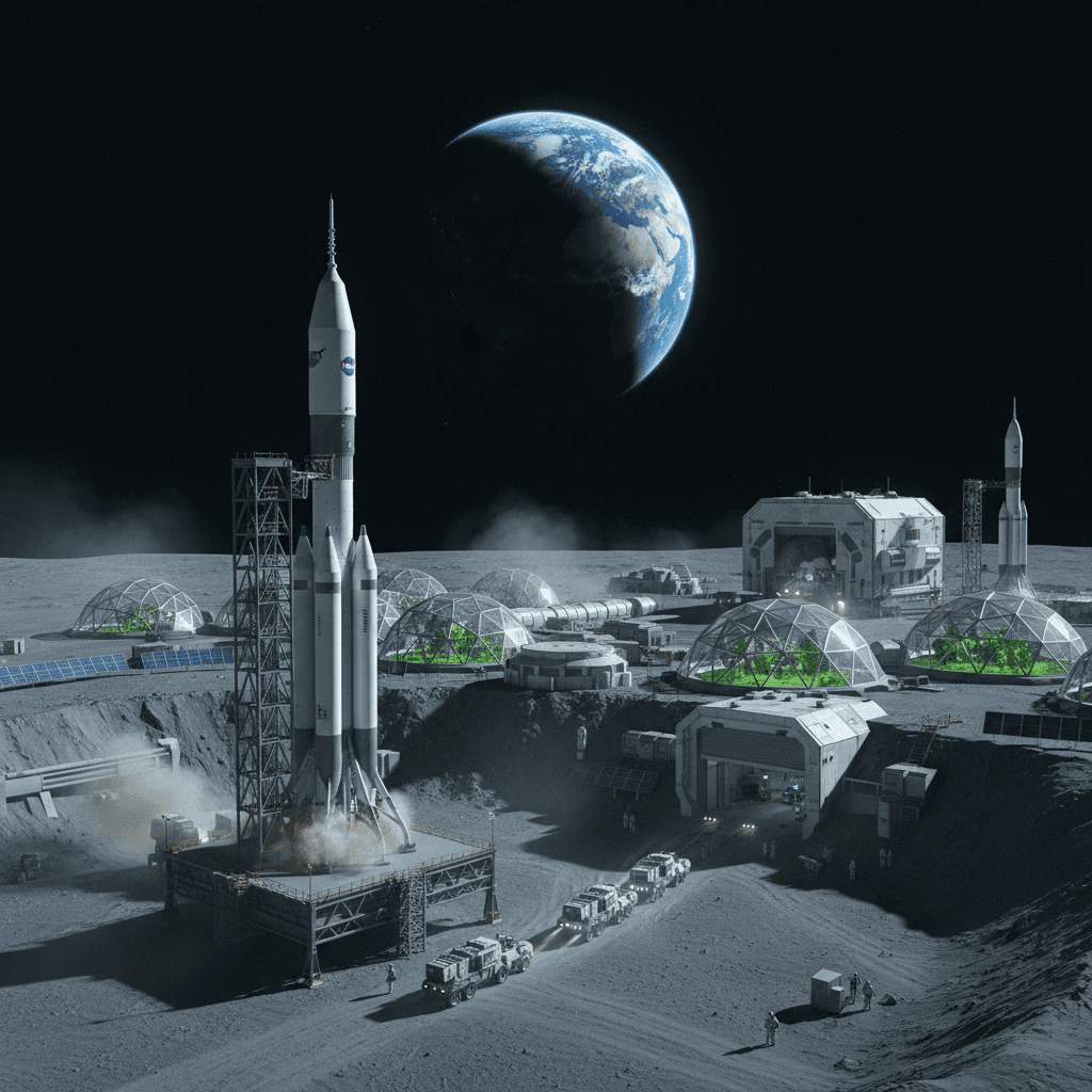 NASA's Permanent Moon Base Plans Begin with Three Key Missions This Year
