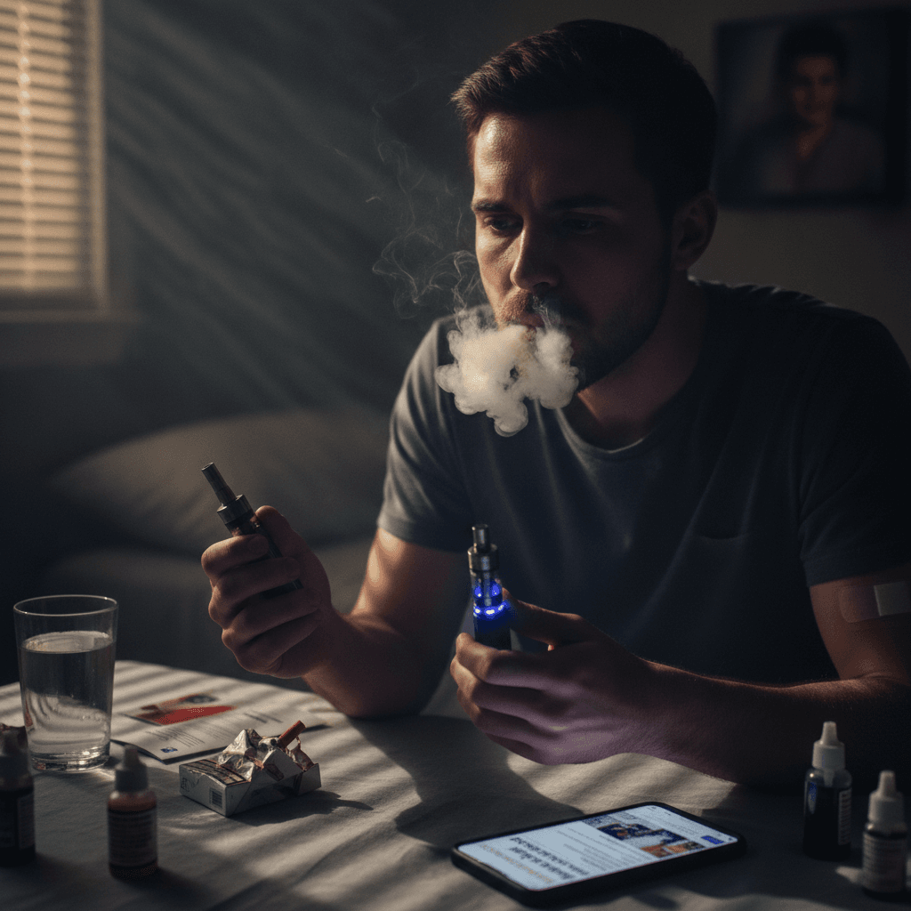دراسة ضخمة تحذر من مخاطر التحول من سجائر التبغ إلى الفيب